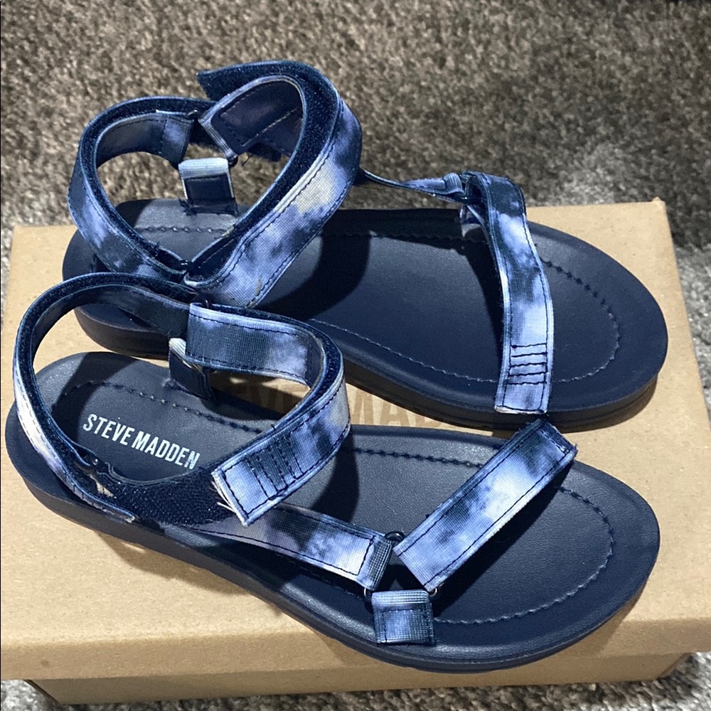 Steve Madden Blue Sandals